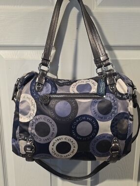 Coach Alexandra Snaphead Sateen Print Satchel